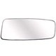 Lente do retrovisor com base - importado - Mercedes-Benz Sprinter 415-CDI Chassi Curto 2.2 Bi-Turbo de 2012 at 2016 - Sprinter 2013 at 2019 - inferior - prata - lado do motorista - cada (unidade) - 24245