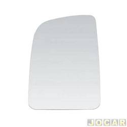 Lente do retrovisor com base - importado - Sprinter 2020 em diante - sem aquecimento superior - lado do motorista - cada (unidade) - 53852