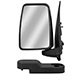 Retrovisor externo - alternativo - Retrovex - Hyundai HR 2.5 TB HDB 4x4 diesel de 2023 em diante - HR 2005 em diante - brao longo - preto - lado do passageiro - cada (unidade) - RX5818
