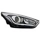 Farol principal - Depo - ix35 2016 at 2022 - eltrico com LED - lado do passageiro - cada (unidade) - 24520