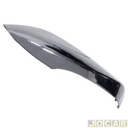 Capa do retrovisor - Blawer - Hyundai HB20 Hatch R Spec 1.6 16V cmbio automtico Flex 4P de 2016 at 2019 - HB20 2012 at 2019 - com furo para seta - cromada - lado do motorista - cada (unidade) - 6605