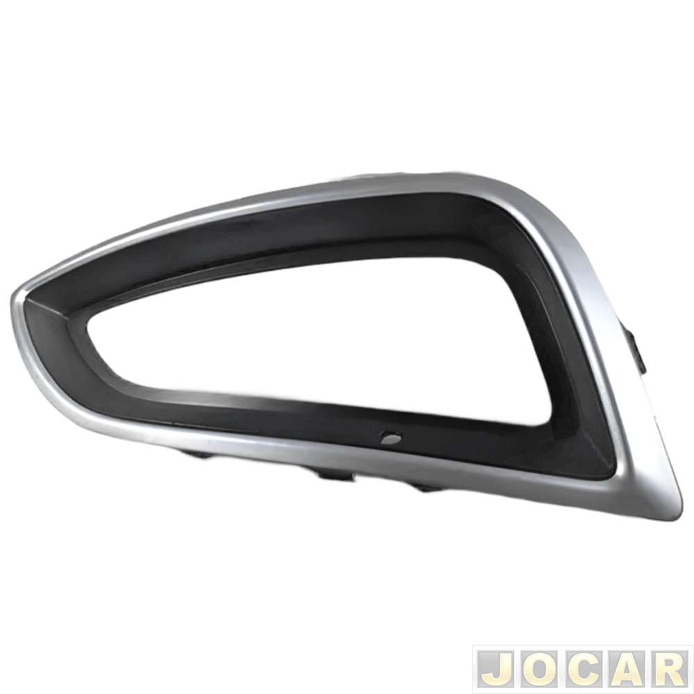 Grade (moldura) lateral do para-choque - importado - ix35 2016 até 2022 - cromada - lado do motorista - cada (unidade) - 27077