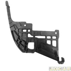 Suporte da ponta lateral do para-choque - G Componentes - <b>Hyundai Tucson GL 4X2 MT 2.0 16V gasolina 4P de 2010 at 2012</b> - Tucson 2006 at 2012 - dianteiro - lado do motorista - cada (unidade) - GU099