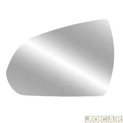 Lente do retrovisor com base - importado - Elantra 2017 at 2018 - lado do motorista - cada (unidade) - 31553