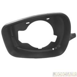 Moldura interna retrovisor - <b>Hyundai HB20 Hatch R Spec 1.6 16V cmbio automtico Flex 4P de 2016 at 2019</b> - HB20 2012 at 2019 - lado do motorista - cada (unidade)