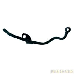 Mangueira de refrigerao - Jahu - <b>Kia Bongo Cabine Simples STD 2.5 TD TB-IC 4x2 cmbio manual de 2017 at 2023</b> - HR 2.5 2005 at 2012 - tubo do motor - cada (unidade) - 51378-7