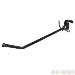 Mangueira de refrigerao - Jahu - <b>Kia Bongo Cabine Simples STD 2.5 TD TB-IC 4x2 cmbio manual de 2017 at 2023</b> - HR 2.5 2005 em diante - tubo do motor - cada (unidade) - 51026-7