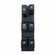 Interruptor do vidro - Hyundai Tucson GLS 4X2 AT 2.0 16V Flex 4P de 2012 at 2016 - Tucson 2004 at 2016 - qudruplo com bloqueio de vidro e trava-portas - cada (unidade)