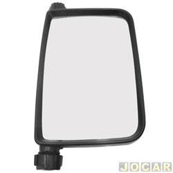 Retrovisor externo - importado - Topic 1997 at 1999 - fixo (sem haste) - preto - lado do passageiro - cada (unidade) - 740348
