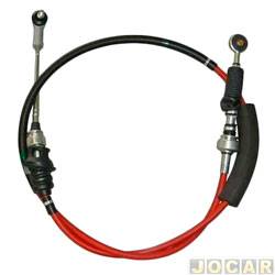 Cabo de comando do cmbio - Original Kia - <b>Kia Bongo Cabine Simples K-2500 STD 2.5 4X2 Turbo-IC diesel de 2012 at 2016</b> - Bongo 2008 em diante - simples - cada (unidade) - 21967