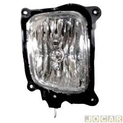 Farol de milha - importado - <b>Kia Bongo Cabine Simples STD 2.5 TD TB-IC 4x2 cmbio manual de 2017 at 2023</b> - Bongo 2013 em diante - lado do passageiro - cada (unidade) - 27096