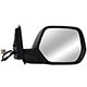 Retrovisor externo - importado - Honda CR-V LX-AT 4X2 2.0 16V 4P de 2008 at 2011 - CR-V 2007 at 2011 - eltrico com pisca - preto - lado do passageiro - cada (unidade) - 21522