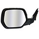 Retrovisor externo - importado - Honda CR-V LX-AT 4X2 2.0 16V 4P de 2008 at 2011 - CR-V 2007 at 2011 - eltrico com pisca - preto - lado do motorista - cada (unidade) - 21523