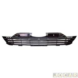 Grade inferior central do para-choque - importado - <b>Honda CR-V LX-AT 4X2 2.0 16V 4P de 2008 at 2011</b> - CR-V 2007 at 2011 - dianteiro - cada (unidade) - 26384