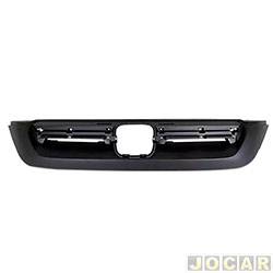 Grade dianteira - importado - <b>Honda CR-V LX-AT 4X2 2.0 16V 4P de 2008 at 2011</b> - CR-V 2007 at 2011 - sem friso - preto - cada (unidade) - 26383