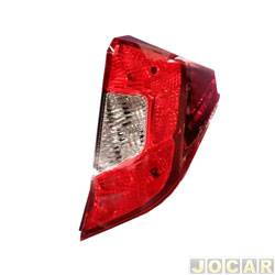 Lanterna traseira principal - Depo - <b>Honda Fit LX-MT 1.5 16V FlexOne de 2014 at 2021</b> - Fit 2015 em diante - lado do passageiro - cada (unidade) - 26670