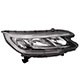 Farol principal - Depo - CR-V 2016 em diante - manual preto com LED - lado do passageiro - cada (unidade) - 27614