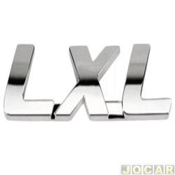 Letreiro - alternativo - Maron - <b>Honda Civic Sedan LXL C-AT 1.8 16V Flex 4P de 2009 at 2011</b> - Civic 2007 at 2011 - LXL - cada (unidade) - 10424