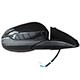 Retrovisor externo - importado - Honda HR-V EXL 1.8 16V 4x2 CVT FlexOne 4P de 2015 at 2019 - HR-V 2015 at 2021 - eltrico, com pisca e sem aquecedor - preto - lado do passageiro - cada (unidade) - 28720