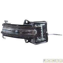 Lanterna do pisca do retrovisor externo - importado - <b>Honda Civic Sedan EX 2.0 16V CVT Flex 4P de 2016 at 2019</b> - Civic 2016 at 2019 - lado do passageiro - cada (unidade) - 28744