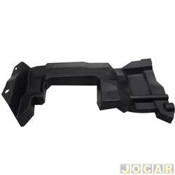 Defletor protetor inferior para-choque - importado - <b>Honda HR-V LX 1.8 16V 4x2 CVT FlexOne 4P de 2015 at 2019</b> - HR-V 2015 at 2019 - parcial - dianteiro - lado do passageiro - cada (unidade) - 28506