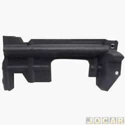 Defletor protetor inferior para-choque - importado - <b>Honda HR-V LX 1.8 16V 4x2 CVT FlexOne 4P de 2015 at 2019</b> - HR-V 2015 at 2019 - parcial - dianteiro - lado do motorista - cada (unidade) - 28505