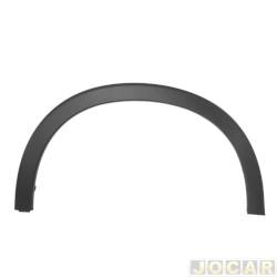 Moldura do para-lama - importado - <b>Honda HR-V LX 1.8 16V 4x2 CVT FlexOne 4P de 2015 at 2019</b> - HR-V 2015 em diante - preta - dianteira - lado do passageiro - cada (unidade) - HONDA0588