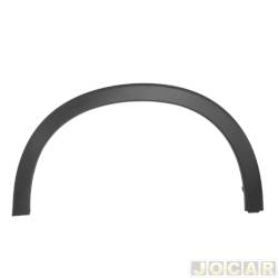 Moldura do para-lama - importado - <b>Honda HR-V LX 1.8 16V 4x2 CVT FlexOne 4P de 2015 at 2019</b> - HR-V 2015 at 2021 - preta - dianteira - lado do motorista - cada (unidade) - HONDA0589