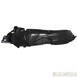 Para-barro do para-lama dianteiro - importado - <b>Honda Fit LX-MT 1.4 8V Flex de 2006 at 2008</b> - Fit 2003 at 2008 - lado do motorista - cada (unidade) - 21681