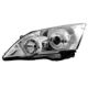 Farol principal - importado - Honda CR-V LX-AT 4X2 2.0 16V 4P de 2008 at 2011 - CR-V 2007 at 2011 - eltrico com motor e projetor - lado do motorista - cada (unidade) - 32671
