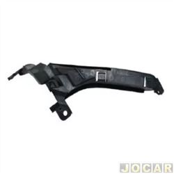 Suporte da ponta lateral do para-choque - importado - <b>Honda CR-V LX-AT 4X2 2.0 16V 4P de 2008 at 2011</b> - CR-V 2007 at 2011 - dianteiro - lado do passageiro - cada (unidade) - 33108
