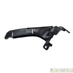 Suporte da ponta lateral do para-choque - importado - <b>Honda CR-V LX-AT 4X2 2.0 16V 4P de 2008 at 2011</b> - CR-V 2007 at 2011 - dianteiro - lado do motorista - cada (unidade) - 33107