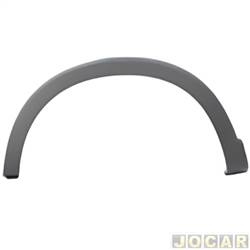 Moldura do para-lama - importado - <b>Honda HR-V LX 1.8 16V 4x2 CVT Flex 4P de 2019 at 2021</b> - HR-V 2015 em diante - preta - traseira - lado do passageiro - cada (unidade) - 33994