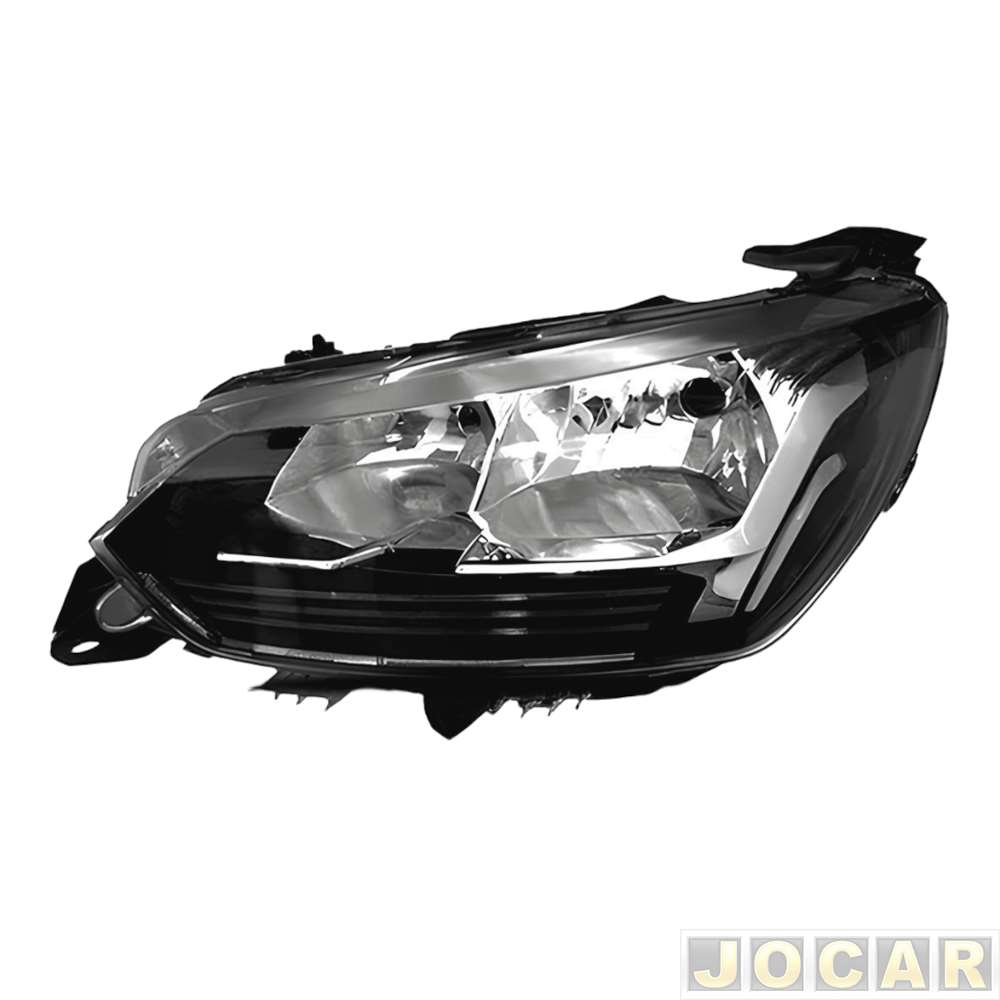 Farol principal - TYC - 208 2020 até 2024 - modelo 4 furos 6 pinos - lado do motorista - cada (unidade) - 35191