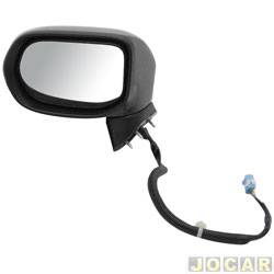 Retrovisor externo - Metagal - <b>Honda Civic Sedan LXL C-MT 1.8 16V Flex 4P de 2009 at 2011</b> - Civic 2007 at 2011 - eltrico - com pisca - preto - lado do motorista - cada (unidade) - RHRE06CE