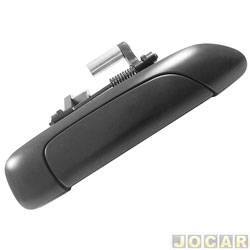 Maaneta externa da porta - <b>Honda Fit LX-MT 1.4 8V Flex de 2006 at 2008</b> - Fit 2003 at 2008 - traseira - sem furo para miolo - lado do passageiro - cada (unidade)