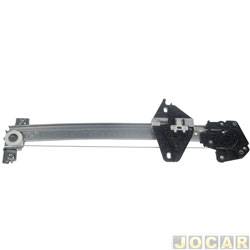 Mquina de vidro - <b>Honda Civic Sedan LXL C-MT 1.8 16V Flex 4P de 2009 at 2011</b> - Civic 2006 em diante - eltrica para motor Bosch - traseira - lado do motorista - cada (unidade)