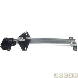 Mquina de vidro - <b>Honda Civic Sedan LXL C-MT 1.8 16V Flex 4P de 2009 at 2011</b> - Civic 2006 em diante - eltrica para motor Bosch - traseira - lado do passageiro - cada (unidade)