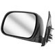 Retrovisor externo - importado - Toyota Hilux SW4 SRV 4X4 3.0 16V Turbo-IC cmbio autom. 5 lugares diesel de 2005 at 2011 - Hilux/SW4 2005 at 2011 - sem controle - sem pisca - preto - lado do motorista - cada (unidade) - YT8022L