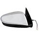 Retrovisor externo - importado - Toyota Hilux Cabine Dupla SRV 4X2 2.7 16V cmbio automtico Flex 4P de 2015 em diante - Hilux 2015 em diante - eltrico - sem pisca - capa cromada - lado do passageiro - cada (unidade) - 25618