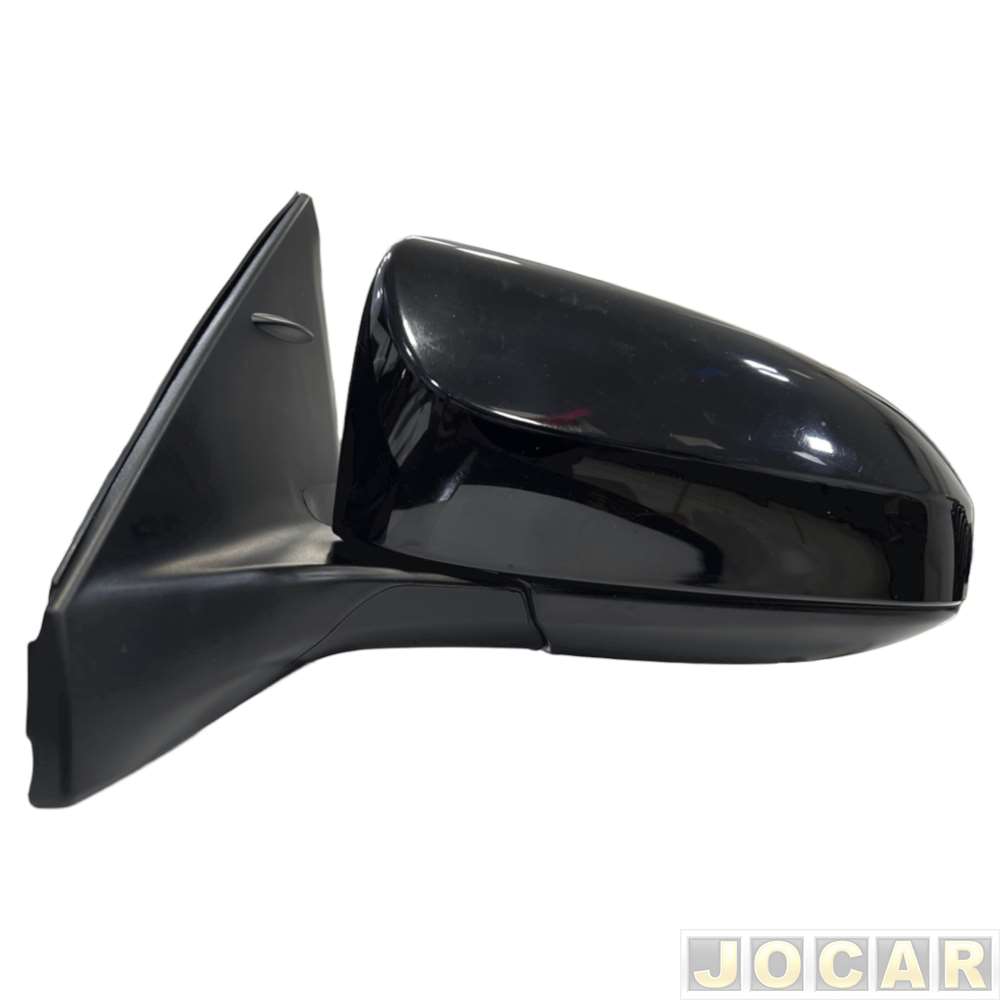 Retrovisor externo - Metagal - Etios 2014 até 2021 - elétrico - sem pisca capa para pintar - preto - lado do motorista - cada (unidade) - RJXE05CE