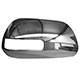 Capa do retrovisor - importado - Toyota Hilux SW4 SR 4X2 2.7 16V cmbio automtico 7 lugares Flex de 2013 at 2015 - Hilux 2013 at 2015 - com furo - cromado - lado do passageiro - cada (unidade) - 21306