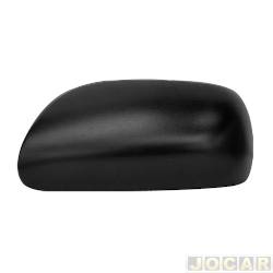 Capa do retrovisor - Metagal - <b>Toyota Corolla Sedan XEi 2.0 16V cmbio automtico Flex de 2011 at 2014</b> - Corolla 2009 at 2014 - sem furo para pisca - para pintar - lado do motorista - cada (unidade) - RJSC89LI