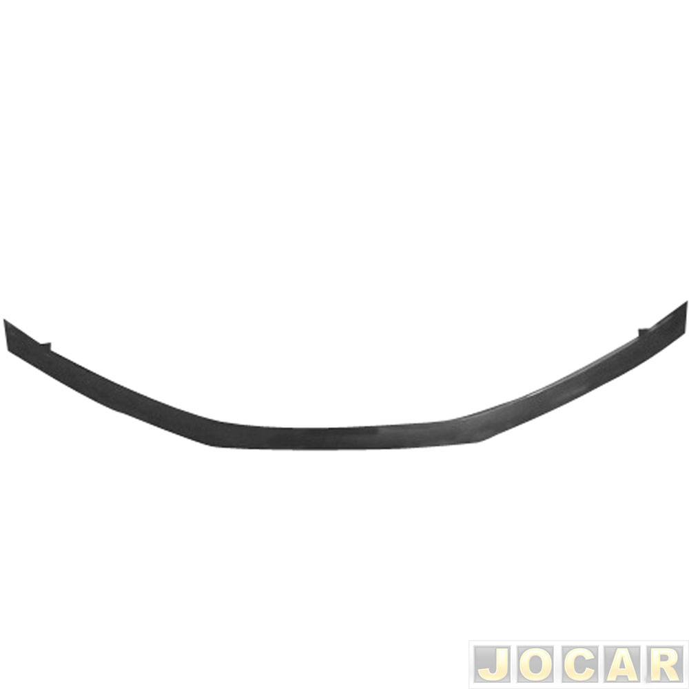 Moldura da grade dianteira - importado - Etios 2017 até 2021 - preto - dianteiro - superior - cada (unidade) - 27289