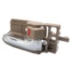 Maaneta interna da porta - Toyota Hilux SW4 SR 4X2 2.7 16V cmbio automtico 7 lugares Flex de 2012 at 2015 - Corolla 2003 at 2008 - Hilux 2006 at 2015 - com gatilho cromado - bege - lado do passageiro - cada (unidade)