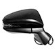 Retrovisor externo - importado - Toyota Corolla Cross XR 2.0 16V CVT Flex 4x2 4P  de 2021 em diante - Corolla Cross 2021 at 2022 - eltrico retrtil com pisca e ponto cego - lado do passageiro - cada (unidade) - 31722