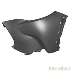 Para-choque dianteiro - Tong Yang - <b>Toyota Corolla Cross XR 2.0 16V CVT Flex 4x2 4P  de 2021 em diante</b> - Corolla Cross 2021 at 2023 - liso - para pintar - lado do passageiro - cada (unidade) - 32236
