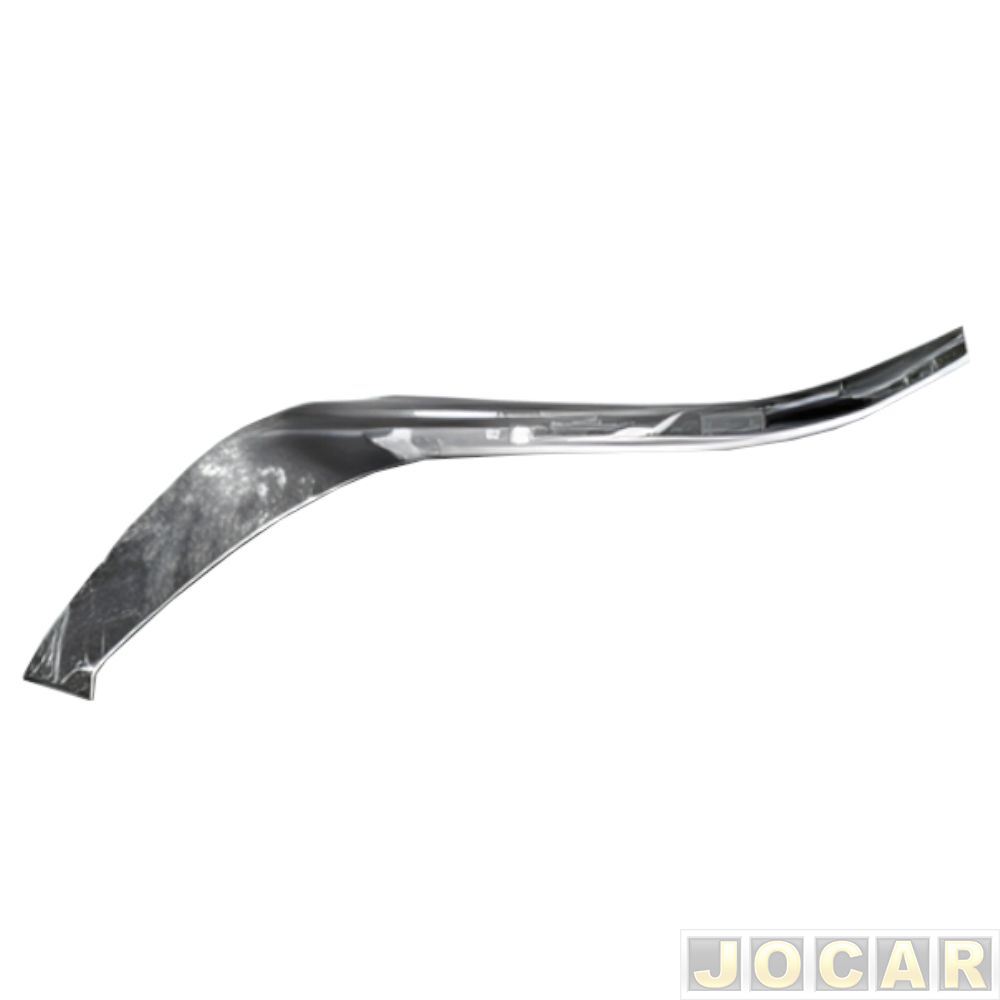 Friso do farol principal - importado - Hilux SW4 2021 até 2023 - cromado - lado do motorista - cada (unidade) - 32861