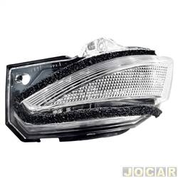 Lanterna do pisca do retrovisor externo - SMR - <b>Toyota Corolla Sedan Altis 2.0 VVT-iE 16V CVT Flex de 2019 em diante</b> - Corolla 2020 em diante - com LED - lado do motorista - cada (unidade) - MA7011
