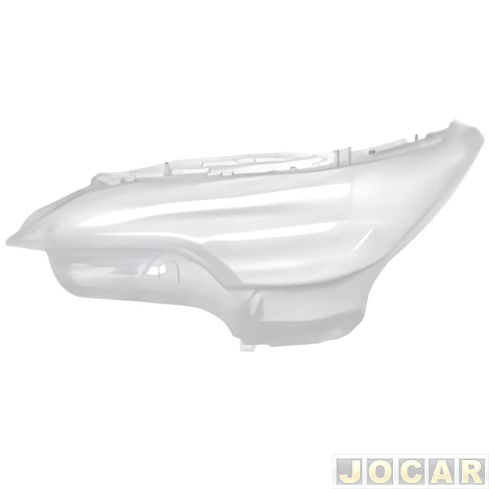 Lente do farol principal - importado - Hilux SW4 2016 até 2020 - lado do motorista - cada (unidade) - 32879